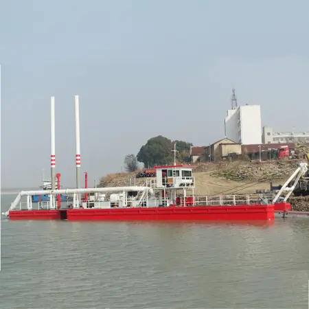 In che modo la macchina draga con taglierina per la disincrostazione del fiume migliora l'efficienza di rimozione dei sedimenti nei corsi d'acqua moderni?
