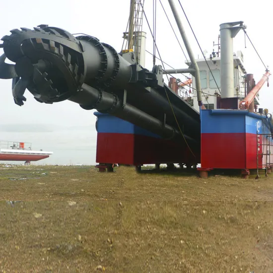 Attrezzatura da dragaggio di aspirazione per taglierina pesante per bonifica della sabbia di mare