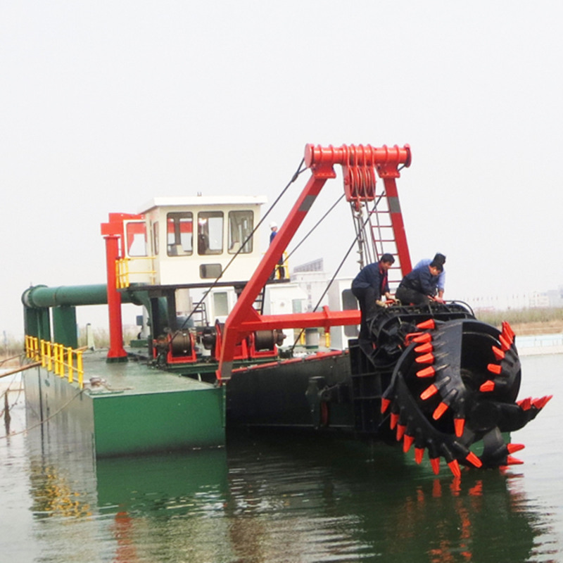 Fiume Desilting pesante macchine a sabbia di sabbia Dredger